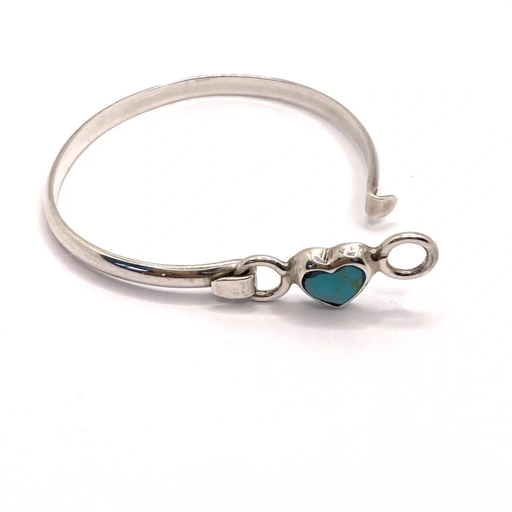 925 Sterling Mexico Cuff Kids 5.5” Bracelet
